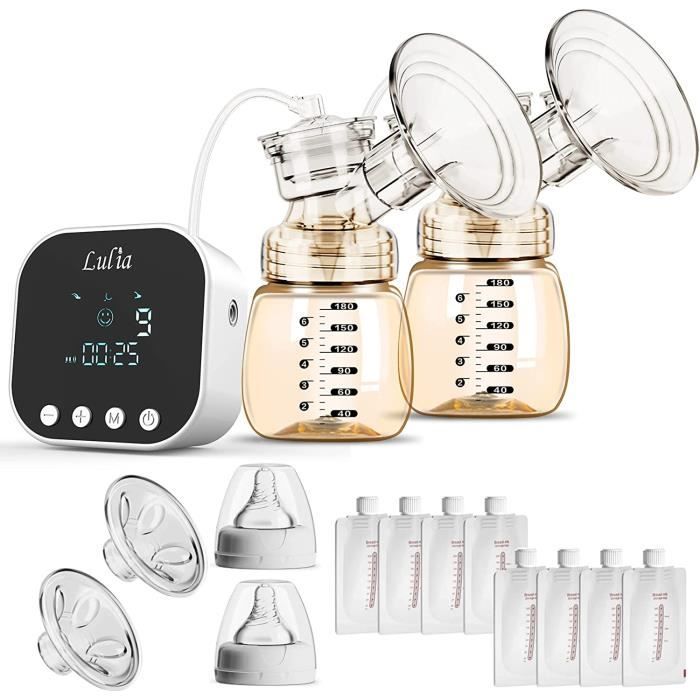 Rose - Double Tire Lait électrique Sans Fil, Extracteur De Lait Maternel