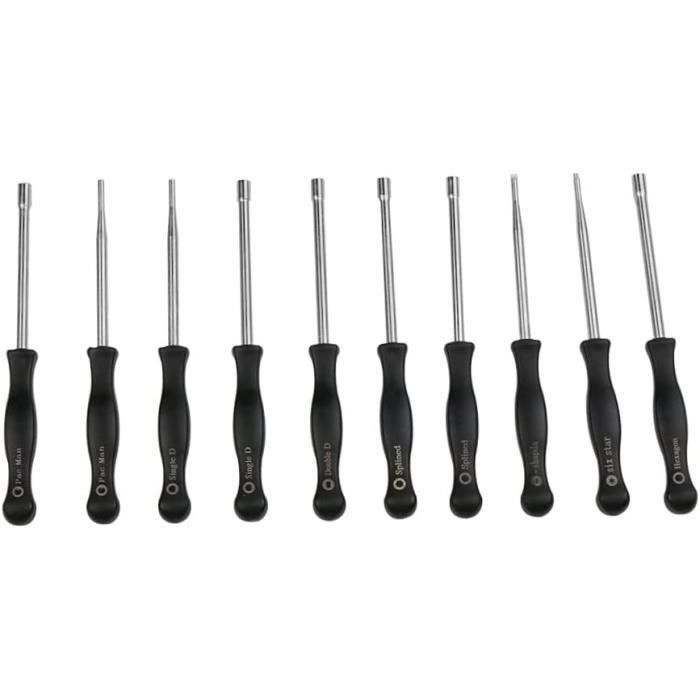 Kit De 14 Tournevis Pour Réglage Carburateur Moteur 2 Temps - Compatible Tronçonneuse, Souffleur, Taille-haie, Craftsman, Stihl, Etc.