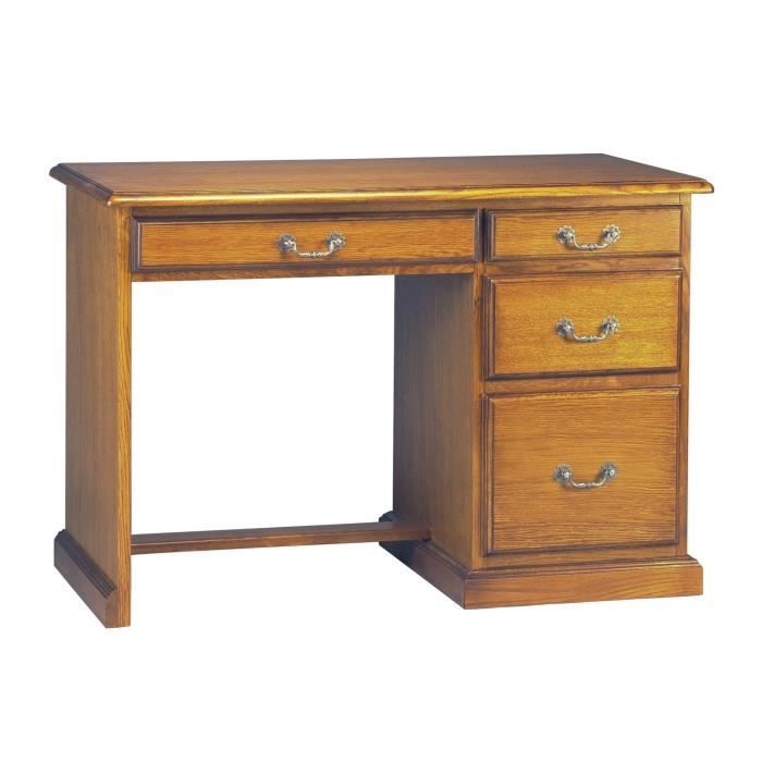 Bureau Demi Ministre 4 Tiroirs En Chene Massif Achat Vente Bureau Bureau Demi Ministre 4 Tiro Soldes Sur Cdiscount Des Le 20 Janvier Cdiscount