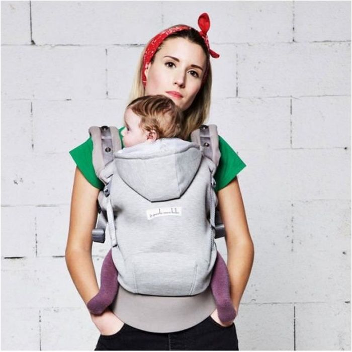 Porte Bebe Hoodie Carrier Gris Athletique Cdiscount Sport Porte Bebe Hoodie Carrier Gris Athletique Cdiscount Sport