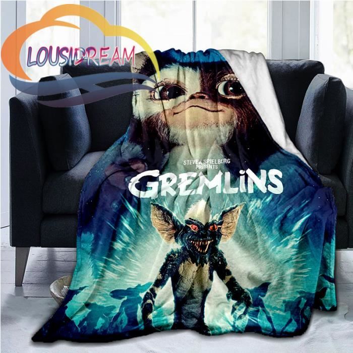 FLR21191 Cartoon Gremlins Series wool blanket cashmere blanket fashion animation Gremlins