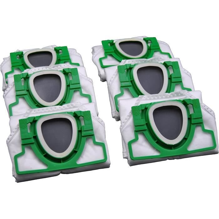 Mister Vac A914 18 Sac D'aspirateur Non-tissé Pour Vorwerk Kobold VK