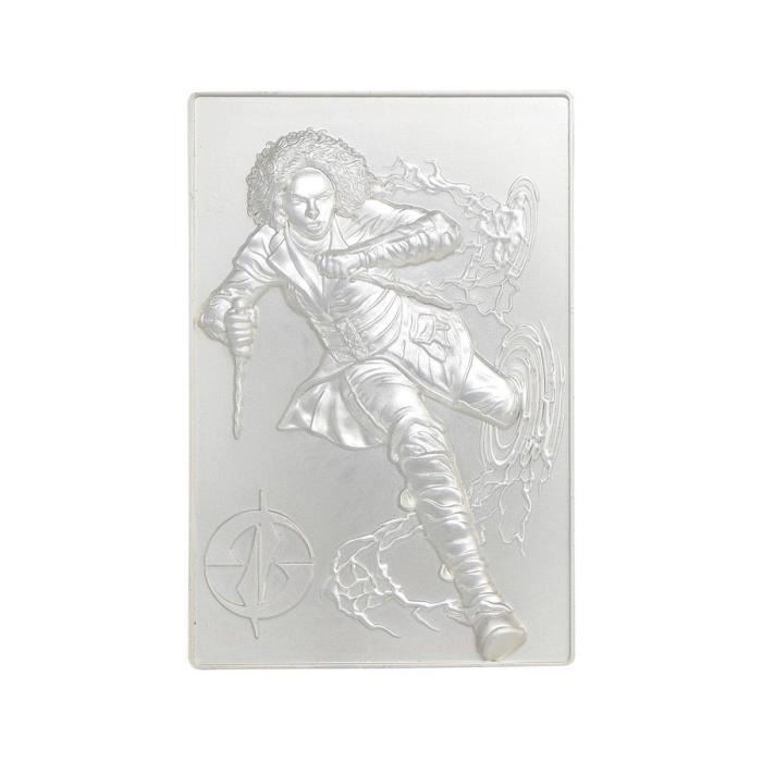 Magic The Gathering Lingot Liliana édition Limitée – Plaqué Argent, Objet De Collection Pour Fans De MTG