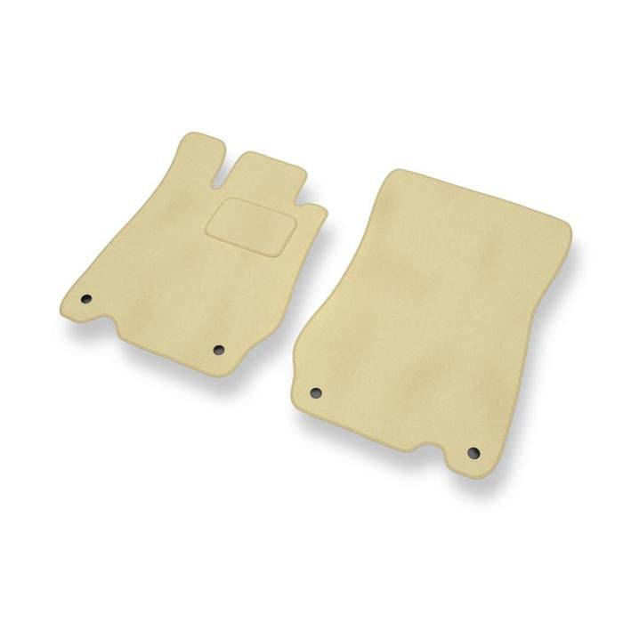 Fußmatten Velours Für Mercedes-Benz SL R230 (2002-2012) Automatten Beige
