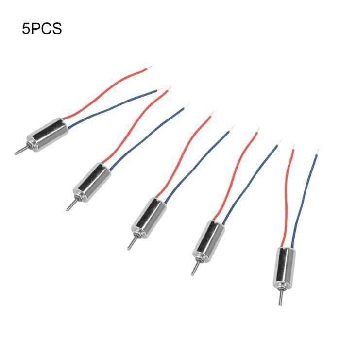 Moteur sans Noyau, Léger 4 Pièces Rechange Drone RC Taille 7x20mm Moteur Quadcopter for Réparation Pilotage Loisirs Enthusiastes