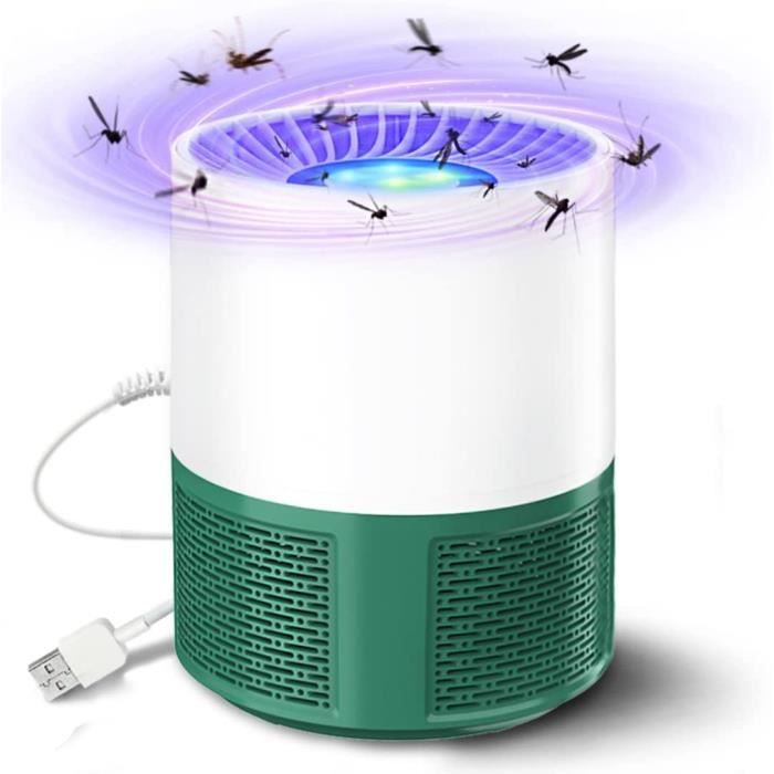 Répulsif Moustiques électrique Lampe Anti Moustique Électrique - Protection 30m² - Sans Produits Chimiques - Silencieuse - Pour Chambre, Salon, Cuisine Tue Mouche Electrique