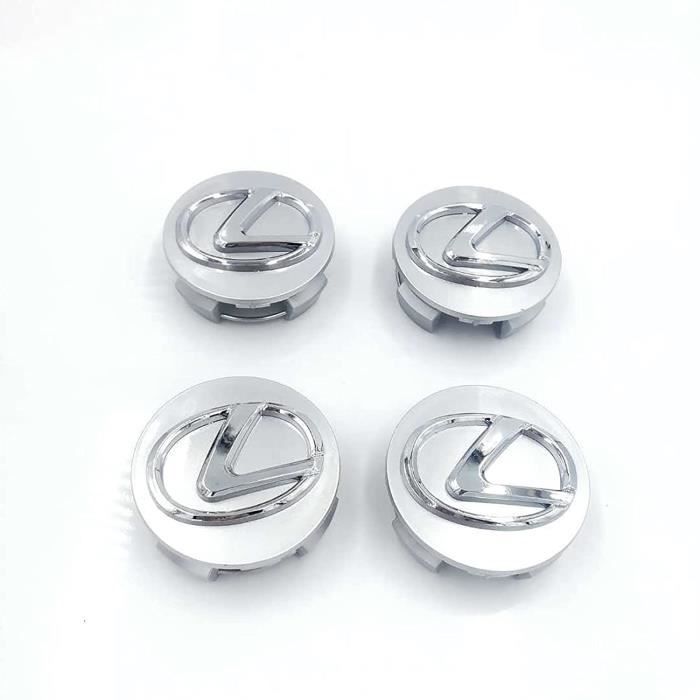 4 pièces 60mm alliage ABS enjoliveurs de moyeu de roue enjoliveurs centraux  couverture emblème Badge pour Peugeot 206 207 307 301 30 - Cdiscount Auto