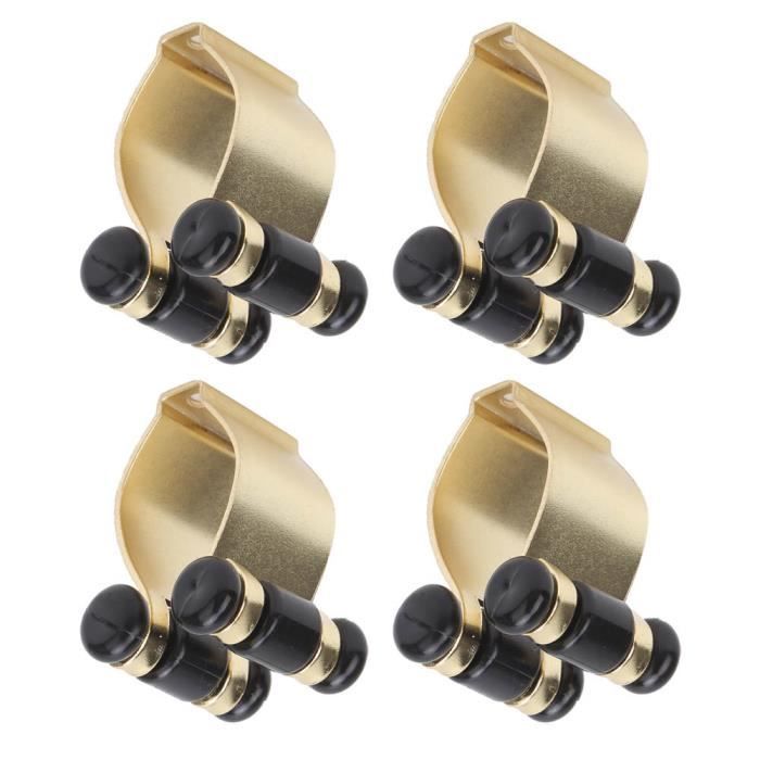Support Mural Rockible Pour Queues De Billard - 4 Clips, Bois Robuste, Gain De Place Et Protection
