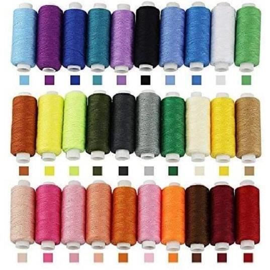 80 Spools Polyester Embroidery Machine Thread Kit 500m (550y) Each