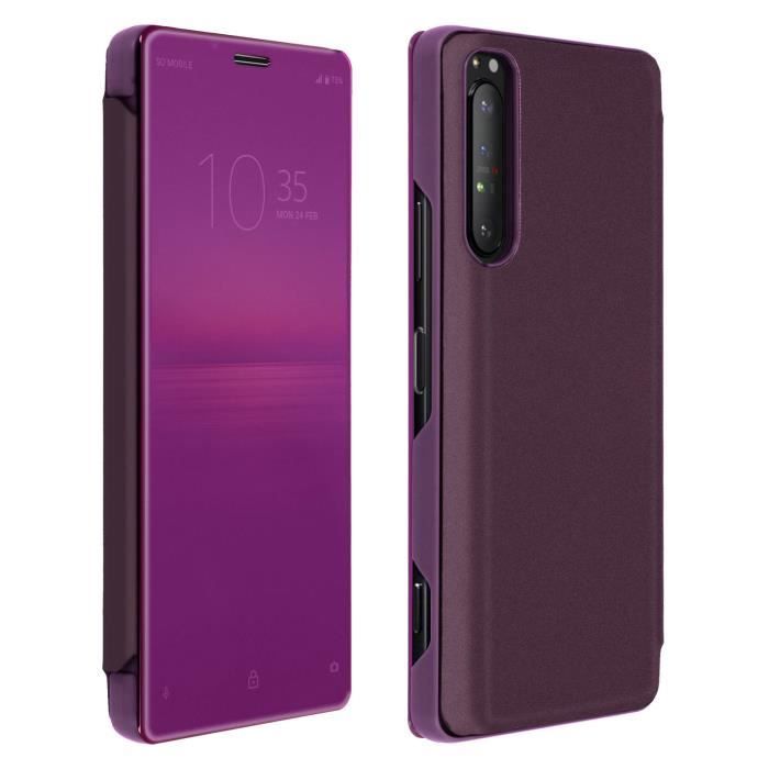 Coque Flip Bookstyle Pour Sony Xperia 1 II - Noir - TPU - Marque MTB - Neuf