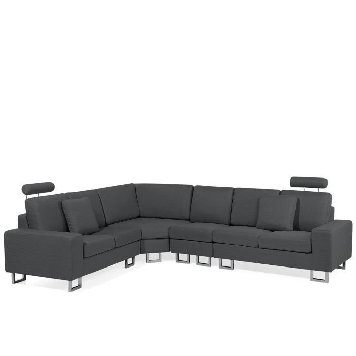 Canapé Dangle Canapé En Tissu Gris Sofa Stockholm
