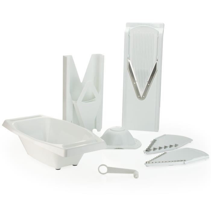 borner mandoline original set coupe-légume ites orange vin
