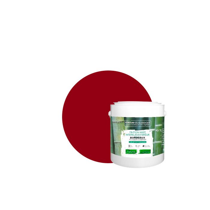 Peinture de sol industrielle en polyuréthane robuste pour garage, atelier, entrepôts, béton, bois, pierre, brique et métal Rouge 5 l Peinture de sol industrielle en polyuréthane robuste pour garage, atelier, entrepôts, béton, bois, pierre, brique et métal Rouge 5 l