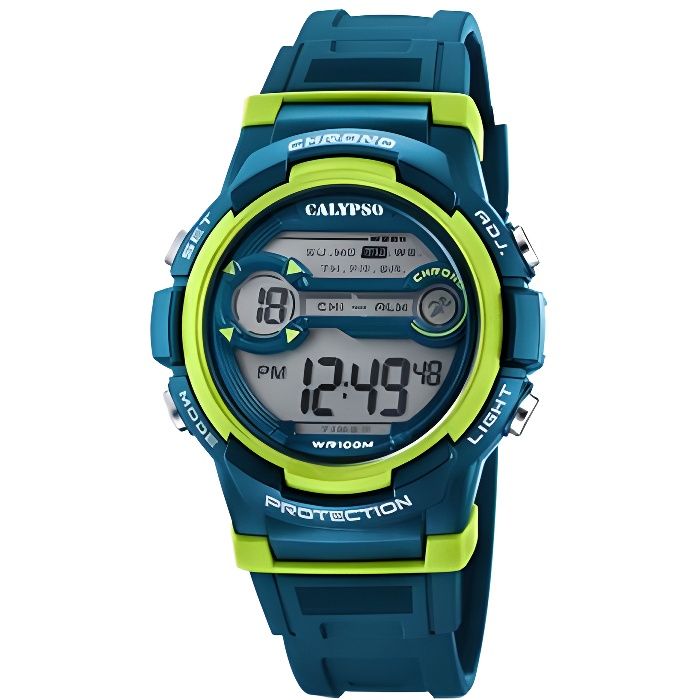 Montre enfant - CALYPSO - Calypso vert/bleu - Digital -