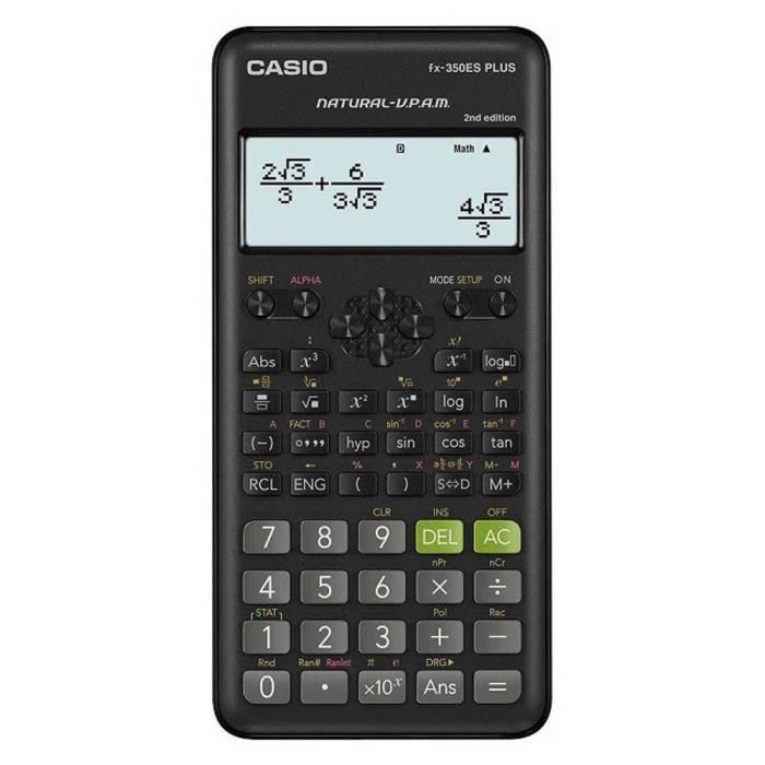 Casio FX-350ES Plus-2 Calculatrice Scientifique