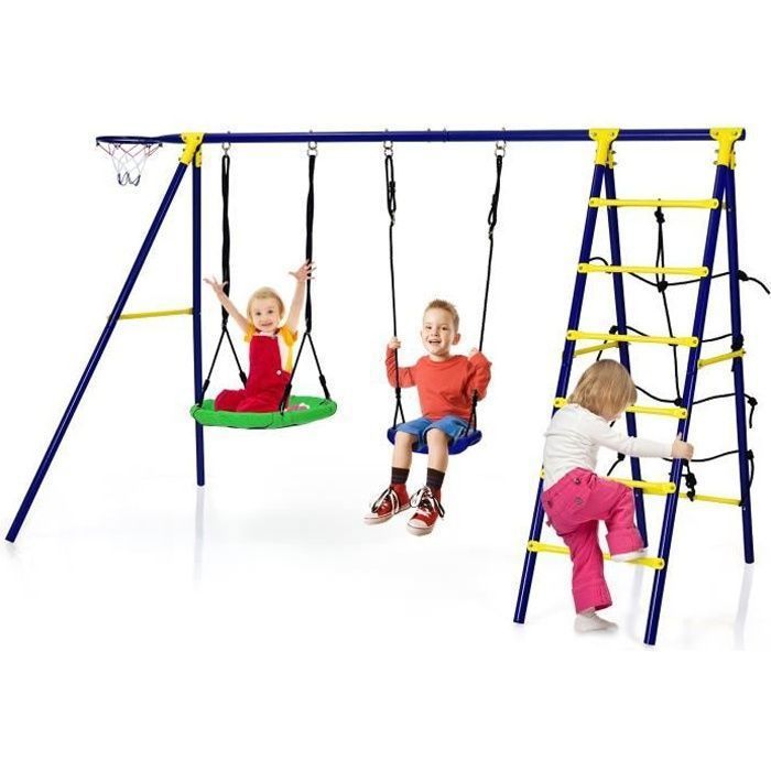 Predolo Téléphone Jouet Pour Enfants - Accessoire De Balançoire Et D'Escalade En Plein Air - Bleu