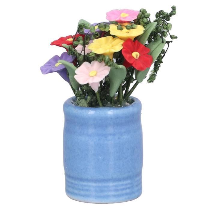 Garosa Accessoire de jardin de poupée Fleur Accessoire Miniature Bonsaï