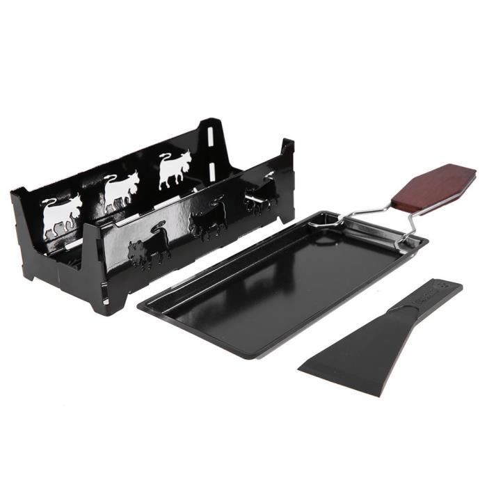EBTOOLS gril à raclette Réchaud de plateau de cuisson Rotaster à ...