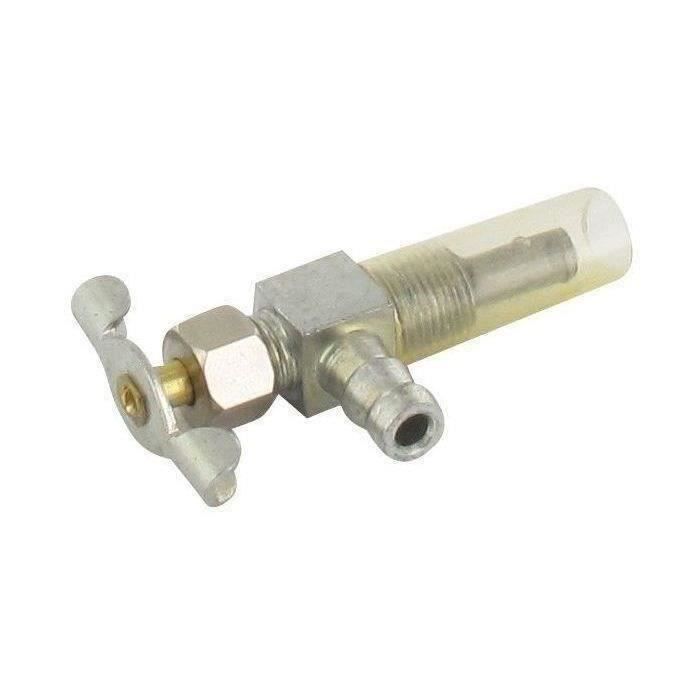 Robinet essence avec filtre adaptable M10 x 1