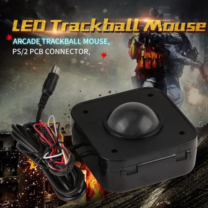 LAN Souris Trackball Led 4.5Cm Pour Arcade Cdiscount Jeux Jouets