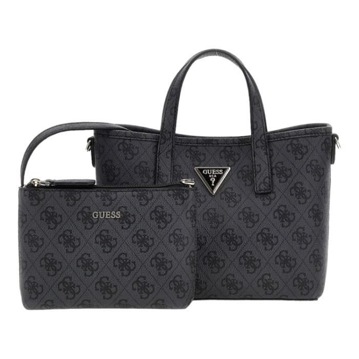 Sac à Main Guess Noir En Simili Cuir - Neuf Avec étiquettes, Style Classique
