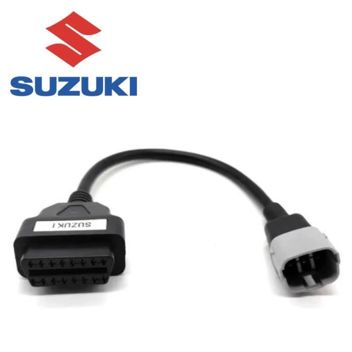 Adaptateur moto | scooter Suzuki 6 broches vers OBD2