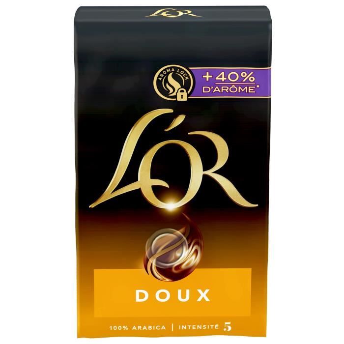 Café moulu doux L'Or x2 - 250g