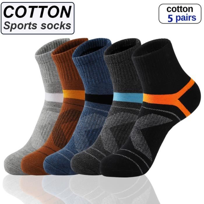 Paires Chaussettes de Randonnée Sport Running Légères en Coton