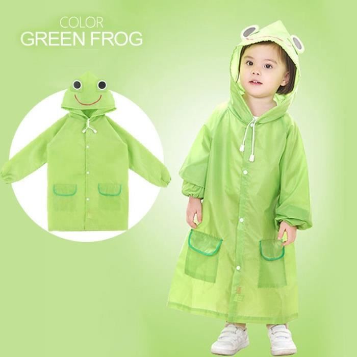 Imperméable enfant VITATA Waterproof Raincoat Cape de Pluie