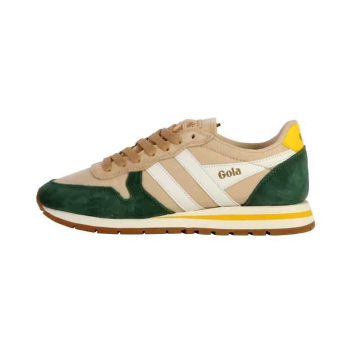 Gola Baskets basses - GOLA - Cuir - Vert - Lacets - Femme