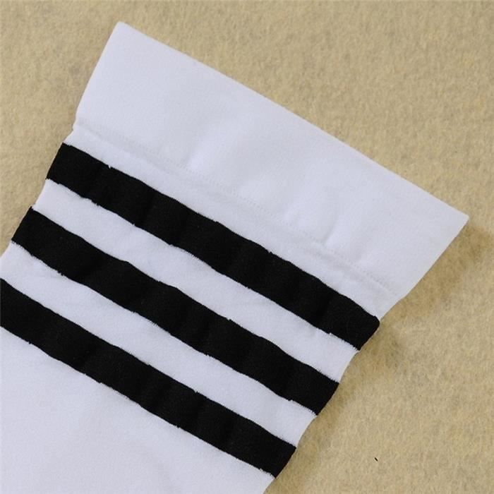 2 Paires Chaussettes Genoux Longues Femmes - Velours Montant - Style Noël - Élastique Confortable