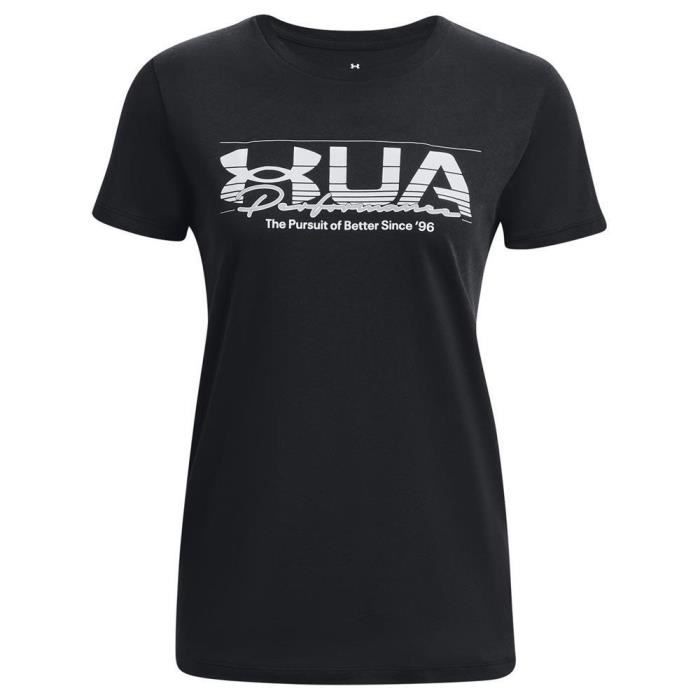 Casquette T Shirt Under Armour 1376748 Femme Couleur Noire Fitness Respirant Nero Cdiscount Sport
