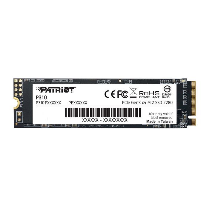 Patriot Memory P310P960GM28 disque SSD 960 Go .2 PCI Express 4.0 NVMe Neuf - vue 3