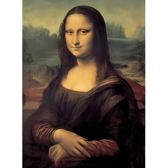 Puzzle 300 pièces - RAVENSBURGER - Léonard de Vinci : La Joconde - Tableaux et peintures - Enfant - 10 ans