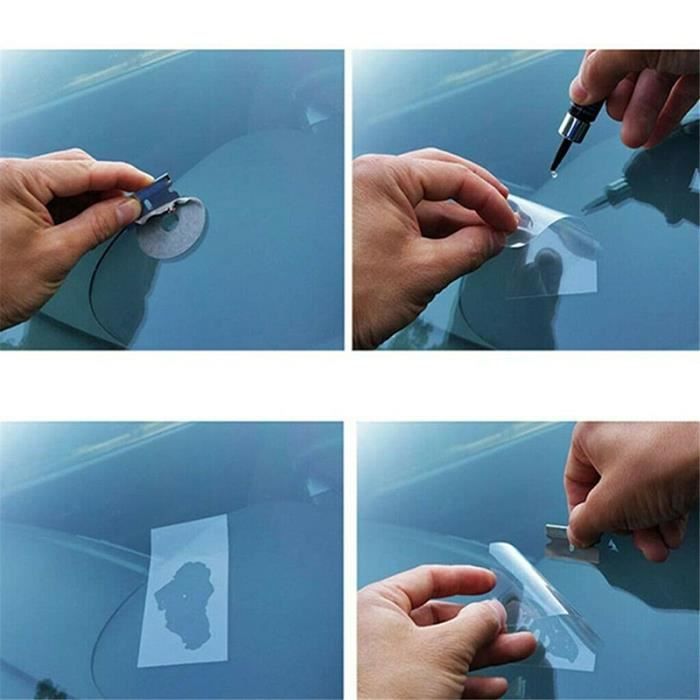 Bricolage voiture pare-vent verre Kit de réparation véhicule verre  pare-brise réparation verre fissure restauration outils pour voiture style