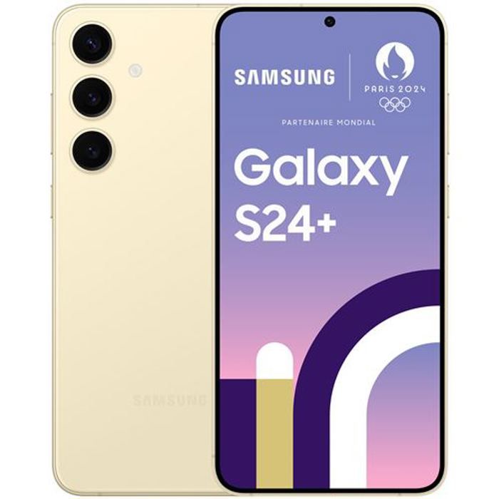 Smartphone Samsung GALAXY S24+ 256GO CREME 5G