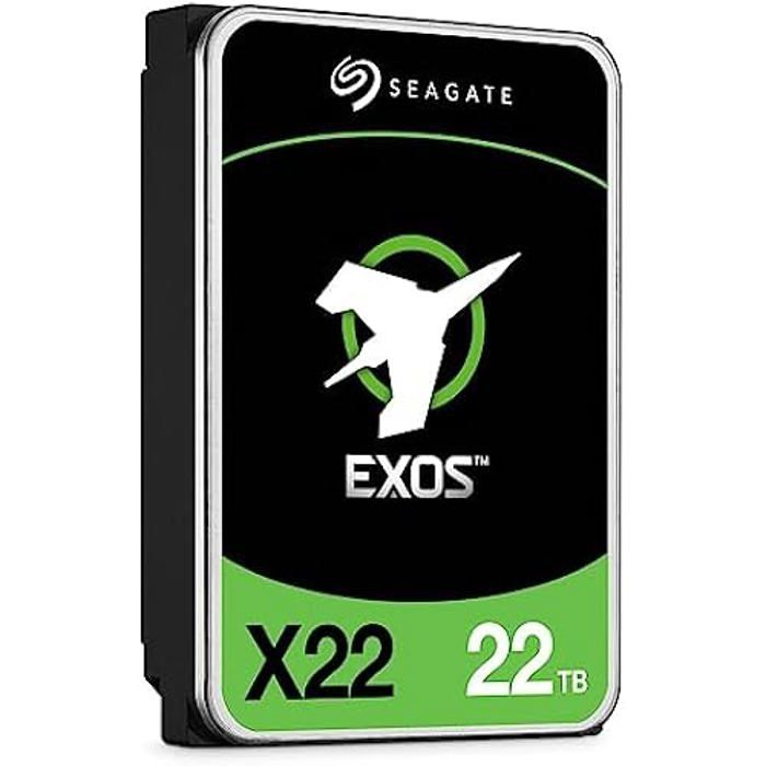 Seagate ST22000NM001E disque dur 22 To 7200 trmin 512 Mo 3.5 SATA Neuf - vue 2