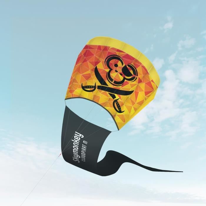 Skymonkey Barre De Contrôle Pour Cerf-volant 2 Fils – 55 Cm – Système De Sécurité Prémonté – Universelle