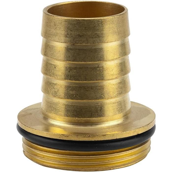 Lot De 10 Raccords Laiton Droit 10 Mm (3/8") | Pour Tuyaux Eau, Air, Carburant | Pression Max 10 MPa, -20°C à 120°C
