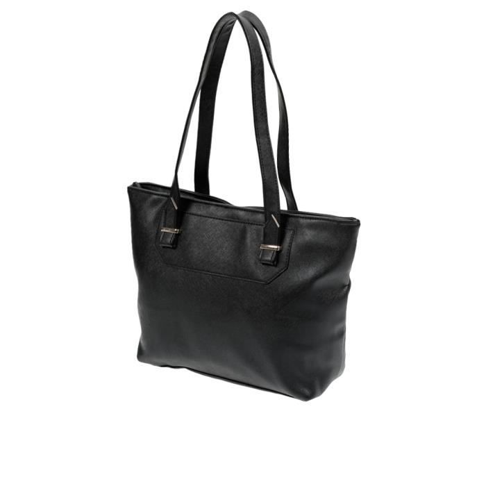 Sac cabas femme TU Noir Noir Cdiscount Bagagerie Maroquinerie