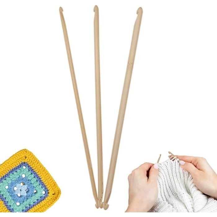 Crochet De Levage/manutention Robuste 30 Pouces (76cm) - Crochet Rond 3/8" - En Acier Peint Jaune - Capacité 22kg (50lbs) - Neuf