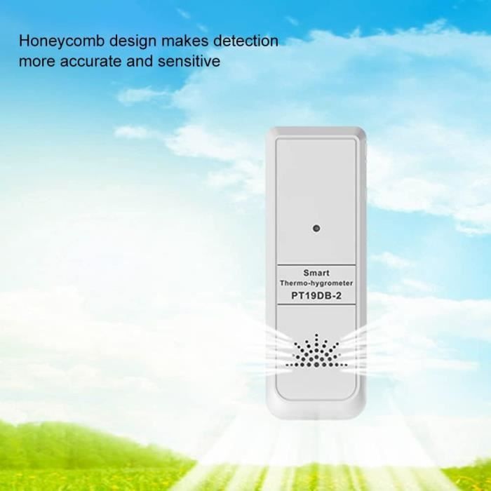 Thermomètre Hygromètre Wifi Tuya Wifi Température Et Capteur D'Humidité Hygromètre Intérieur