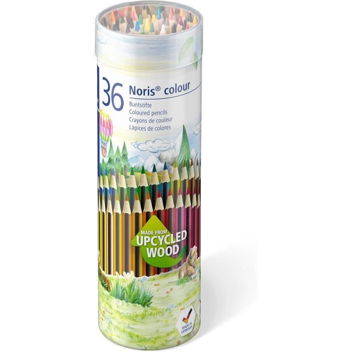 60 Crayons De Couleur Faber-Castell - Étui Métal, Mines 3.25mm | Hexagonaux, Anti-Casse