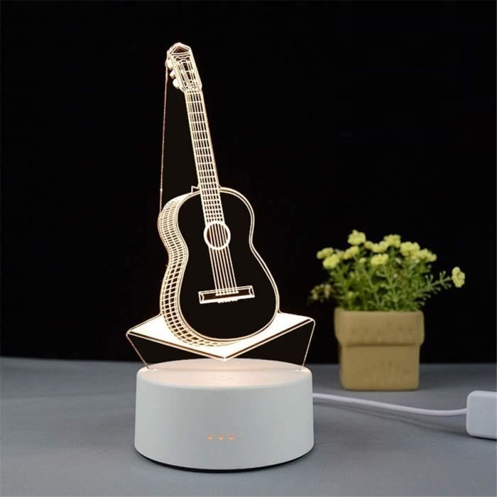 Lampe de Lune Led 3D, 16 Couleurs Veilleuse LED avec télécommande, USB