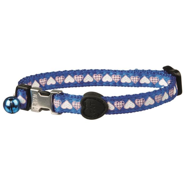 TRIXIE Collier velours avec strass Pour chat TRIXIE Collier velours avec strass Pour chat