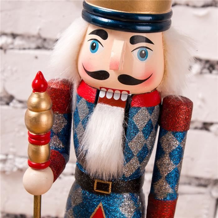 Casse-noisette Timstor Noël - Enfant Soldat - 31 Cm - Polyrésine Beige Et Marron