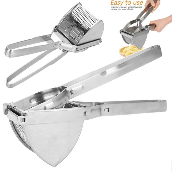 Inox Presse Purée Ail Terre Moulin Fruits Légume Cuisine YES tout neuf et de haute qualité Inox Presse Purée Ail Terre Moulin Fruits Légume Cuisine YES tout neuf et de haute qualité