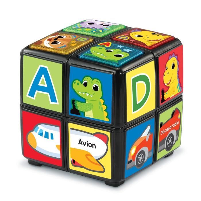 Jouet éducatif - VTECH BABY - Tourni Cube - Alphabet, Animaux, Véhicules -  Mixte - 18 mois+ - Cdiscount Jeux - Jouets