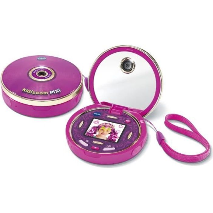 Appareil photo VTECH Kidizoom Duo Rose - Double objectif, 8 en 1, 5 jeux,  antichoc - Pour enfants dès 3 ans - Cdiscount Jeux - Jouets