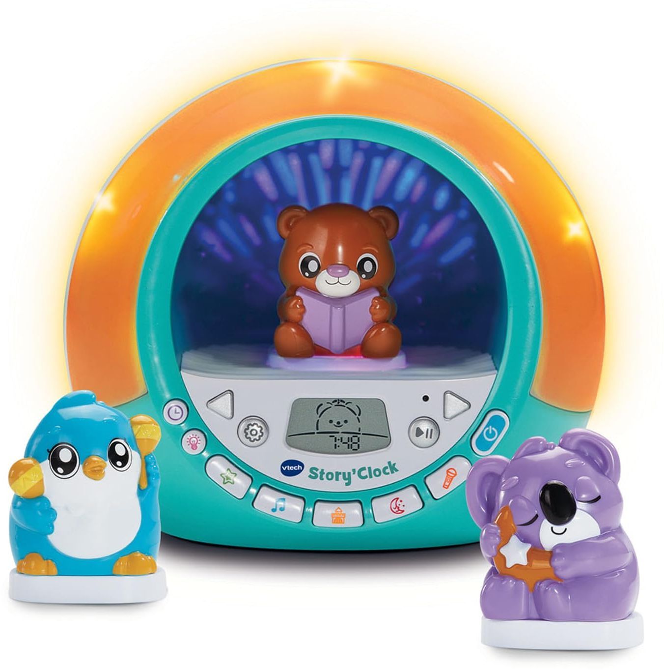 Réveil Éducatif Vtech 80-621905 – Conteuse-Réveil, Coach Sommeil Enfant - vue 5